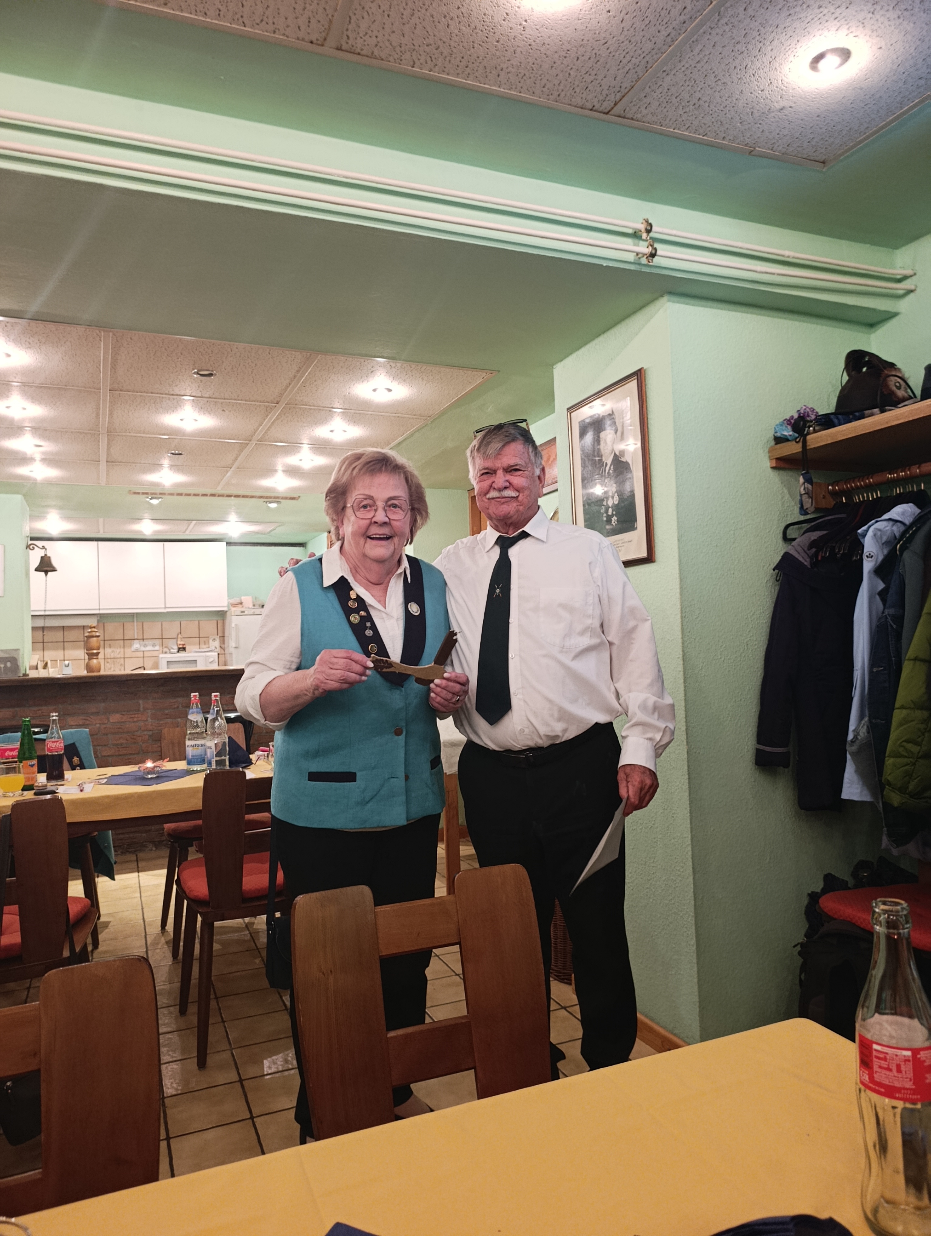 Monika mit Zepter Zepter